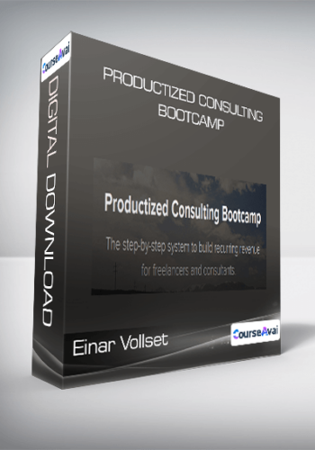 Einar Vollset - Productized Consulting Bootcamp