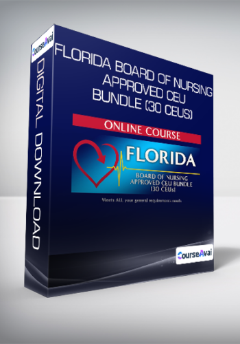 Nurse Continuing Ed – Florida Board Of Nursing Approved CEU Bundle (30 CEUs)
