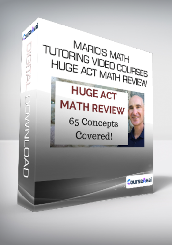 Mario's Math Tutoring Video Courses - Huge ACT Math Review