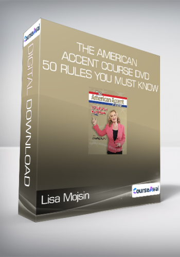Lisa Mojsin - The American Accent Course DVD - 50 Rules You Must Know