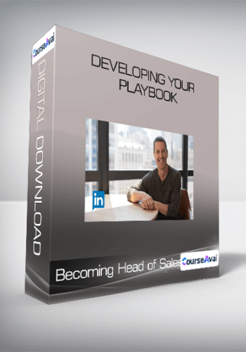 Becoming Head of Sales - Developing Your Playbook