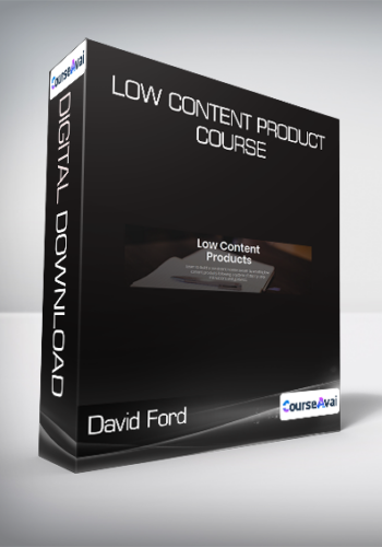 David Ford – Low Content Product Course