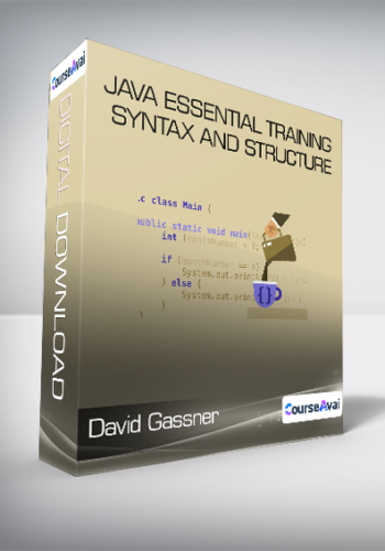 David Gassner - Java Essential Training Syntax and Structure