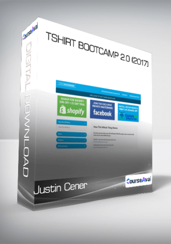 Justin Cener - TShirt Bootcamp 2.0 (2017)