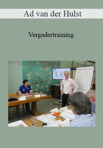 Ad van der Hulst - Vergadertraining