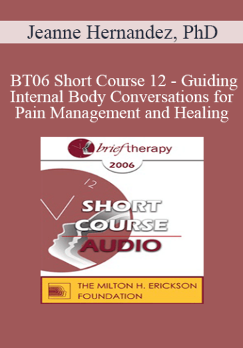 [Audio Only] BT06 Short Course 12 – Guiding Internal Body Conversations For Pain Management And Healing – Jeanne Hernandez, PhD