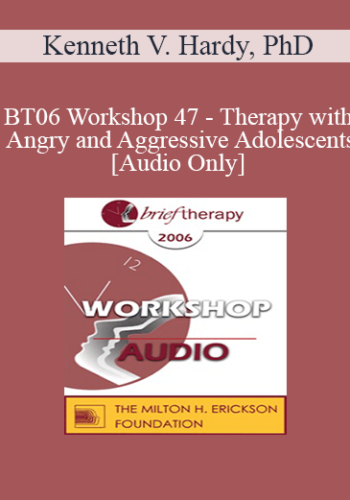 [Audio Only] BT06 Workshop 47 - Therapy with Angry and Aggressive Adolescents: A Systemic Approach Treatment - Kenneth V. Hardy, PhD