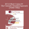 [Audio] BT14 Short Course 05 - The Curiosity Oriented Approach - Richard Hill