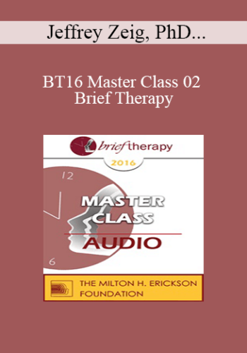 [Audio] BT16 Master Class 02 - Brief Therapy: Experiential Approaches Combining Gestalt and Hypnosis (II) - Jeffrey Zeig, PhD and Erving Polster, PhD