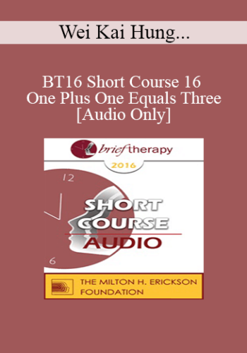 [Audio] BT16 Short Course 16 - One Plus One Equals Three: When Zen and Erickson Approach Anxiety Together - Wei Kai Hung, Master of Education