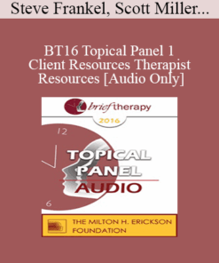 [Audio] BT16 Topical Panel 1 - Client Resources Therapist Resources - Steve Frankel