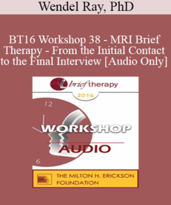 [Audio] BT16 Workshop 38 - MRI Brief Therapy - From the Initial Contact to the Final Interview - Wendel Ray