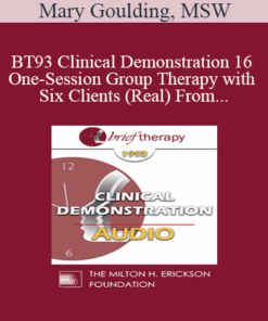 [Audio] BT93 Clinical Demonstration 16 - One-Session Group Therapy with Six Clients (Real) From the Audience - Mary Goulding