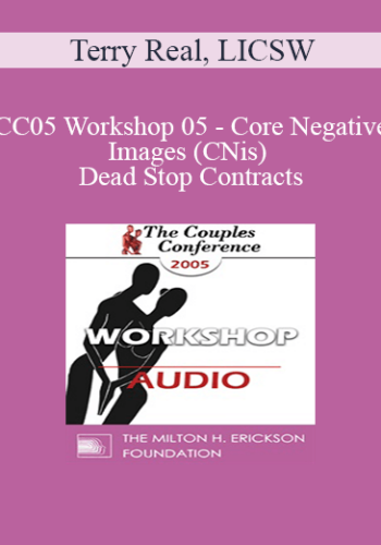 [Audio] CC05 Workshop 05 - Core Negative Images (CNis) and Dead Stop Contracts: Powerful Tools of Relational Recovery Therapy - Terry Real, LICSW