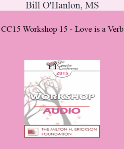 [Audio] CC15 Workshop 15 - Love is a Verb: Using Action Talk to Decrease Misunderstanding and to Find Solutions in Couples Therapy - Bill O'Hanlon