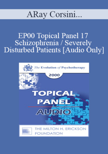 [Audio] EP00 Topical Panel 17 - Schizophrenia / Severely Disturbed Patients - Ray Corsini, Ph.D. Jay Haley, M.A. Otto Kernberg, M.D. Michael White, B.A.S.W.