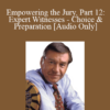 [Audio] Michael Tigar - Empowering the Jury, Part 12: Expert Witnesses - Choice & Preparation