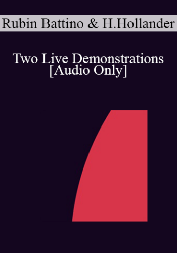 [Audio] IC04 Workshop 13 - Two Live Demonstrations: Guided Metaphor and ECEM: Integration of Eye Movements in Hypnosis - Rubin Battino, M.S. and Harriet Hollander, Ph.D.