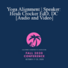 Dr Heidi M Crocker - Yoga Alignment | Speaker: Heidi Crocker EdD, DC
