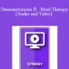 IC92 Workshop 27b - Demonstrations II - Brief Therapy: An Integrative Approach - Lynn Johnson