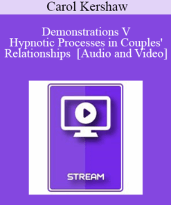 IC92 Workshop 69a - Demonstrations V - Hypnotic Processes in Couples' Relationships - Carol Kershaw