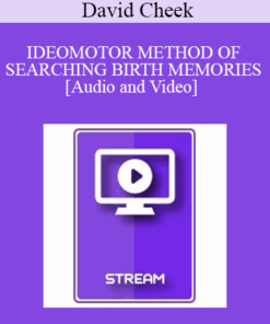 IC94 Clinical Demonstration 10 - IDEOMOTOR METHOD OF SEARCHING BIRTH MEMORIES - David Cheek