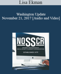 Lisa Ekman - Washington Update: November 21, 2017