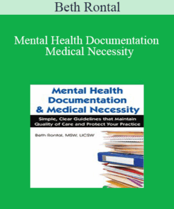 Beth Rontal - Mental Health Documentation & Medical Necessity: Simple