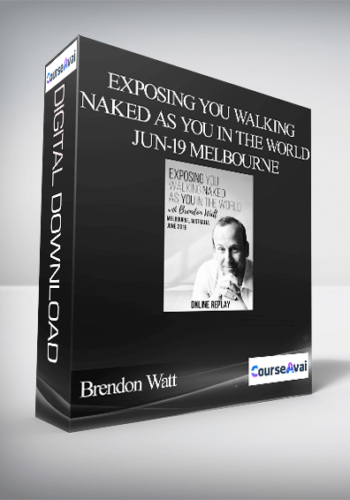 Brendon Watt - Exposing You Walking Naked as You in the World Jun-19 Melbourne