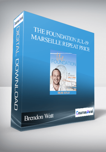 Brendon Watt – The Foundation Jul-19 Marseille Repeat Price