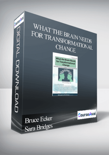 What the Brain Needs for Transformational Change: Using Memory Reconsolidation in Daily Clinical Practice - Bruce Ecker & Sara Bridges