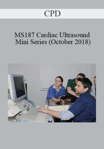 CPD – MS187 Cardiac Ultrasound Mini Series (October 2018)
