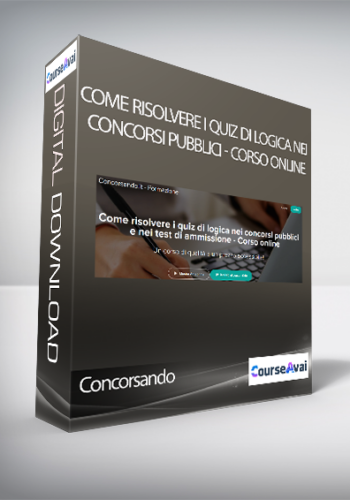 Concorsando - Come risolvere i quiz di logica nei concorsi pubblici - Corso online