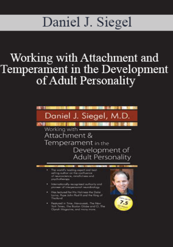 Daniel J. Siegel – Working With Attachment And Temperament In The Development Of Adult Personality With Daniel J. Siegel, M.D.