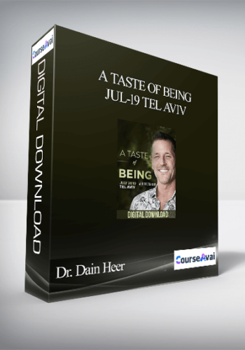 Dr. Dain Heer - A Taste of Being Jul-19 Tel Aviv