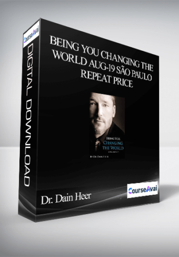 Dr. Dain Heer - Being You Changing the World Aug-19 São Paulo Repeat Price