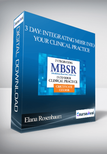 Elana Rosenbaum – 3 Day: Integrating MBSR Into Your Clinical Practice