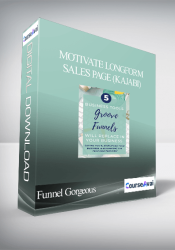 Funnel Gorgeous - Motivate Longform Sales Page (Kajabi)