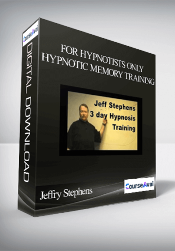 Jeffry Stephens & David Barron – For Hypnotists Only – Hypnotic Memory Training