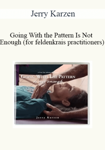 Jerry Karzen - Going With the Pattern Is Not Enough (for feldenkrais practitioners)