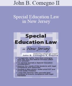 John B. Comegno II - Special Education Law in New Jersey
