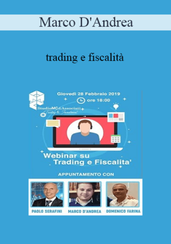 Marco D’Andrea – Trading E Fiscalità