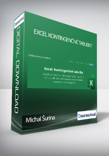 Michal Šurina – Excel Kontingenčné Tabuľky