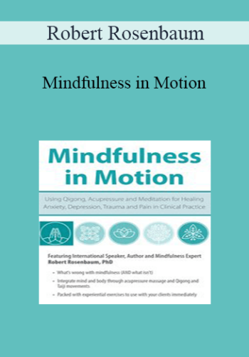 Robert Rosenbaum - Mindfulness in Motion: Using Qigong, Acupressure and Meditation for Healing Anxiety, Depression, Trauma and Pain in Clinical Practice