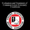Robyn Vargo - Evaluation and Treatment of Common Lower Extremity Conditions