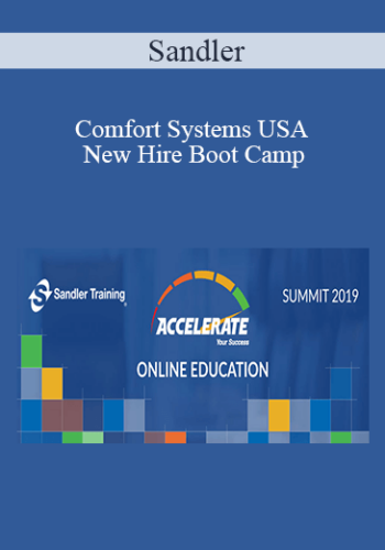 Sandler - Comfort Systems USA New Hire Boot Camp
