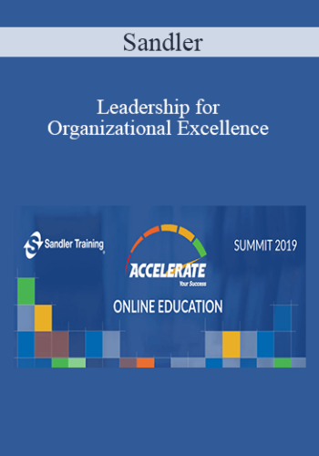 Sandler – Leadership For Organizational Excellence