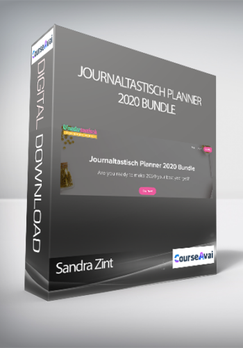 Sandra Zint - Journaltastisch Planner 2020 Bundle