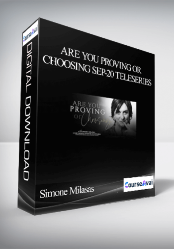 Simone Milasas – Are You Proving Or Choosing Sep-20 Teleseries