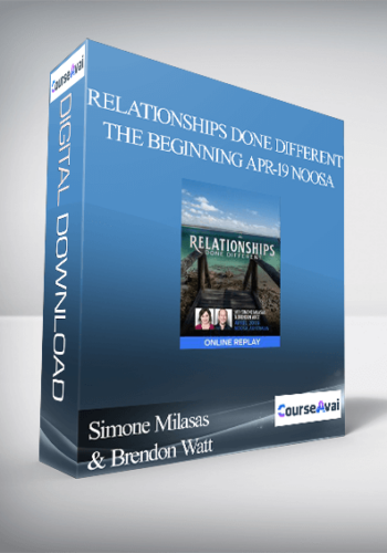 Simone Milasas & Brendon Watt - Relationships Done Different The Beginning Apr-19 Noosa